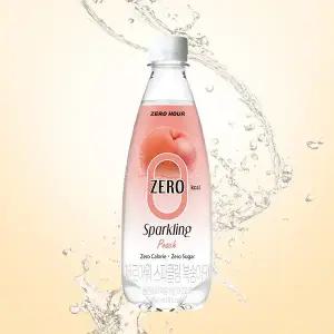 제로아워 0kcal 스파클링 복숭아 350ml 24개