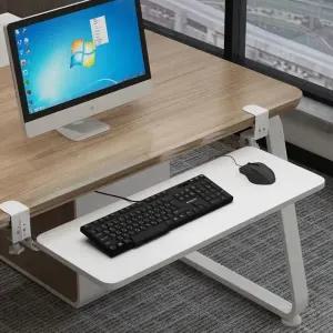 마우스 트레이 랙 거치 레일 슬라이드 서랍 키보드 선반