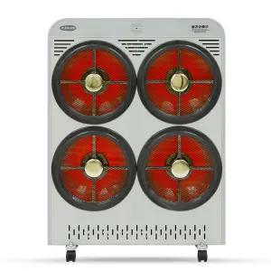 이파람 EEH-H300F 하이라이트 4구전기히터 업소 공장 사무실 전기난로 이동식