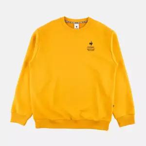 르꼬끄 공용 루즈핏 고중량 면 맨투맨 옐로우 QP423CFSO1