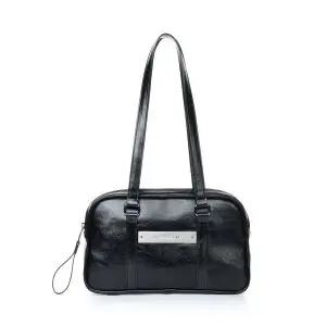 국내매장판 닉앤니콜 숄더백 크리스탈 LEATHER MINI BOSTON BAG_5 COLOR 467126