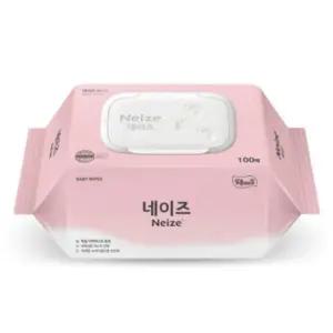 잘풀리는집 네이즈 베이직 아기물티슈 캡형 100매 20개