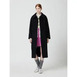 [CC콜렉트](강남점)핸드메이드 싱글 칼라 코트_C254MSG171