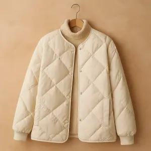 여성 경량패딩 퀼팅점퍼 겨울 방한 데일리 누빔패딩 따뜻한 외투 깔깔이 3color M~XL