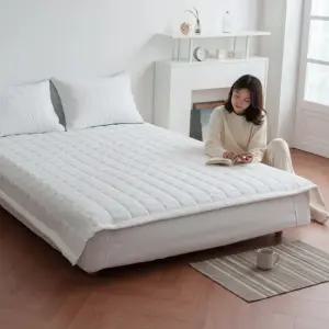 국내산 라지킹침대패드모달 이불깔개 두툼한침대패드 180x210cm