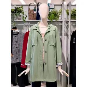 [갤러리아] 크로커다일레이디 탈부착 후드 트렌치코트 CLESCT104