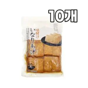 마츠다 유부 60P x 10개 사각 조미 유부 일식 업소용 대용량 /J