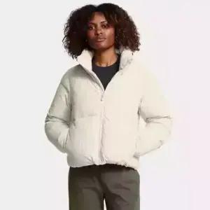 언더아머 여성 UA 리미트리스 다운 코듀로이 푸퍼 재킷 1384652-110