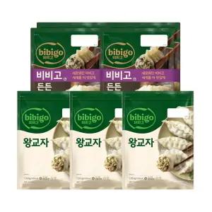 CJ제일제당 비비고 왕교자 1.05kg x3봉 + 한섬만두 384g x4봉