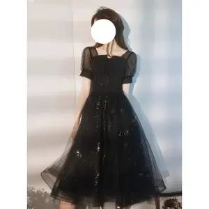 파티용 드레스 피로연 빅사이즈 블랙 촬영 셀프웨딩 브라이덜샤워 셀프촬영 촬영의상 크리스마스