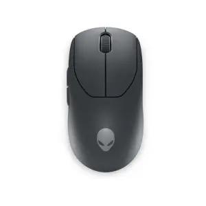 DELL 에일리언웨어 프로 570-BBGZ 무선 게이밍 마우스 다크 사이드 오브 더 문 블랙