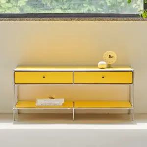 파우 컬러풀 미드센추리 모듈 거실장 1200