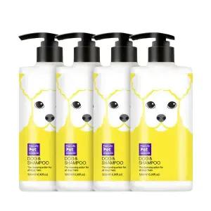 프리라이프펫 강아지 샴푸 500mL x4 EWG 등급 자연유래성분 애견샴푸