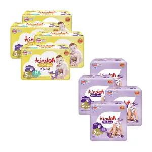 킨도 낮밤 팬티형 5단계 오슬림에어4팩+뉴올데이4팩