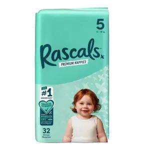 라스칼 프렌즈 프리미엄 밴드형 5단계 1팩 특대형 기저귀