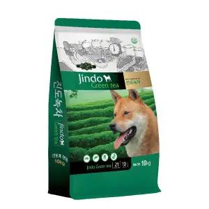 넥스탑 진도녹차 강아지 변냄새개선 다이어트 사료 10kg