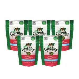 그리니즈 그리니즈 고양이간식 필라인 연어 60G 5팩 덴탈케어