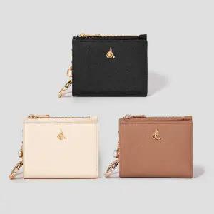 [빈폴ACC]루시 사피아노 2단 지퍼 지갑 3종 1택