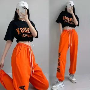 방송 댄스복 공연복 무대의상 상의 팬츠 여성 세트 줌바 박스핏