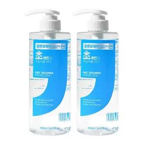 뷰티 초세컨즈 시카 클렌징 워터 500ml 2개 대용량 저자극 화장품