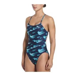 [나이키스윔](타임스퀘어점패션관)여성 코멧 스우시 컷아웃 NESSG024-448(그린 어비스)