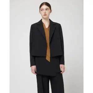 [CC콜렉트](대전신세계)(SET-UP)반더블 크롭 원버튼자켓_C253MSF202