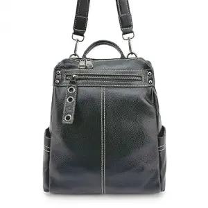 가죽백팩 직장인 여성 고급패션백 데일리 용도 수납노트북백