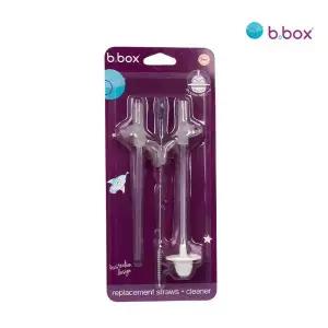 [피에스타]비박스 스스로 첫 빨대컵 교체용 빨대 + 세척 브러쉬 세트