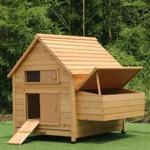 대형 원목 사육장 하우스 토끼장 앵무새 XL 통나무