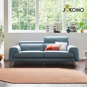 [롯데백화점]자코모 하운드 3인 기능성 슈렁큰 천연면피 소가죽 소파