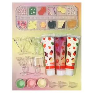 단비나인 미니어쳐 컵 디저트 만들기 생크림 데코 세트 베이킹 제빵사 재료 카페 초코 케이크