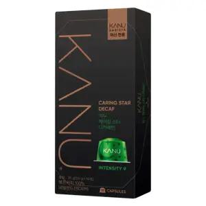 동서식품 카누 케어링 스타 디카페인 9.5g x 10개입 / 카누 바리스타 전용캡슐
