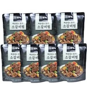 단짠단짠 맛있는 본가 백종원 소갈비찜 400g, 500g