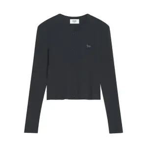 [메종키츠네](김해점)[메종 키츠네] FW25 여성 베이비폭스 립드 가디건 PW00512KJ0134 P199