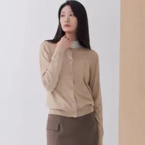 [지센] 여성 자수 포인트 니트 가디건 LFKTOA09_LB