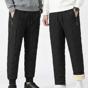 남성용 기모 패딩 팬츠 방수 조거 겨울 바지