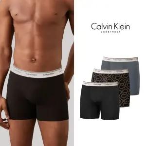 CK 남성 속옷 팬티 밸런스 코튼 스트레치 박서 브리프 드로즈 트렁크 3장 세트 NP2766O-022