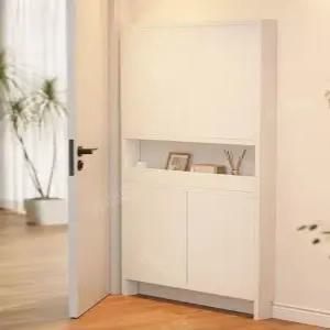 문뒤 수납장 선반 슬림 틈새장 주방 틈새