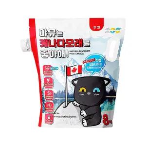 먀뮤는 캐나다모래를 좋아해 무향 8kg 고양이모래