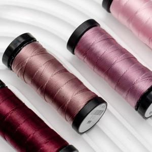 65m 폴리에스테르 실 스풀 - 공예용  부드럽고 스킨 친화적인 셔틀 타팅 코드(뻣뻣하고 모양이 완성된 제품