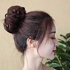 가발 곱창밴드 곱창머리끈가발 묶음가발 똥머리가발