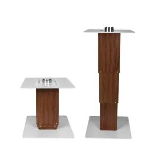 높이조절 카라반 유압식 캠핑카 식탁 다다미 테이블