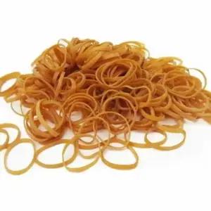 노란고무줄 70x5mm 300g 노란고무밴드 포장용고무줄