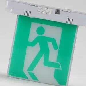 비상유도등 중형 천장형 피난구 방향안내 조명 대피로 표시등 (WFJ4YVI)