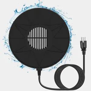 겨울철 야외용 포트렉 버드 배스 히터 70w 다이서 온도 조절 컨트롤러 온수기 5FT 케이블이 있는 닭 오리