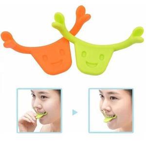 실리콘 스마일 교정기 운동기 리프트 얼굴 트레이너 장치 메이커 운동