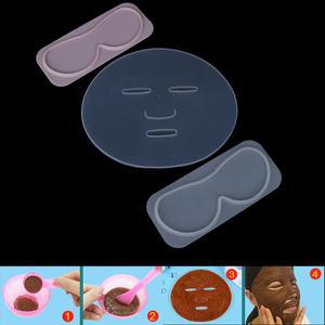 1PCS 제조 도구 트레이 기계 DIY 만들기 야채 마스크 얼굴 분명 금형 업체 실리콘