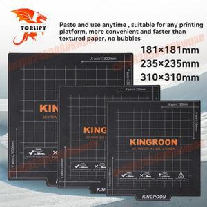마그네틱 빌드 플레이트 181/235/310mm 3D 프린터 핫베드 시트 A+B 소프트 마그넷 히트베드 (KP3S KP5L End