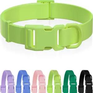 장난하는 반려동물 방수 고무 개 목걸이 냄새에 강하고 청소하기 쉬우며 매일 산책 비 오는 날 수영 및