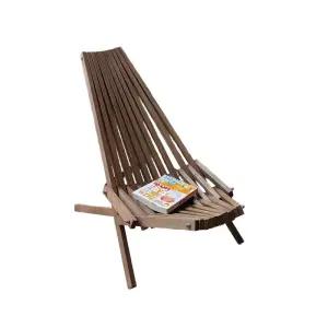 나무 비치 일광욕 접이식 의자 테라스 등받이 체어 원목 발코니 공원 썬베드 풀빌라